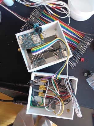 Diplomarbeit — Verkabelung fertig