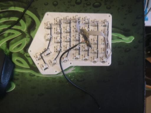 Keyboard Redox — Handgebaut