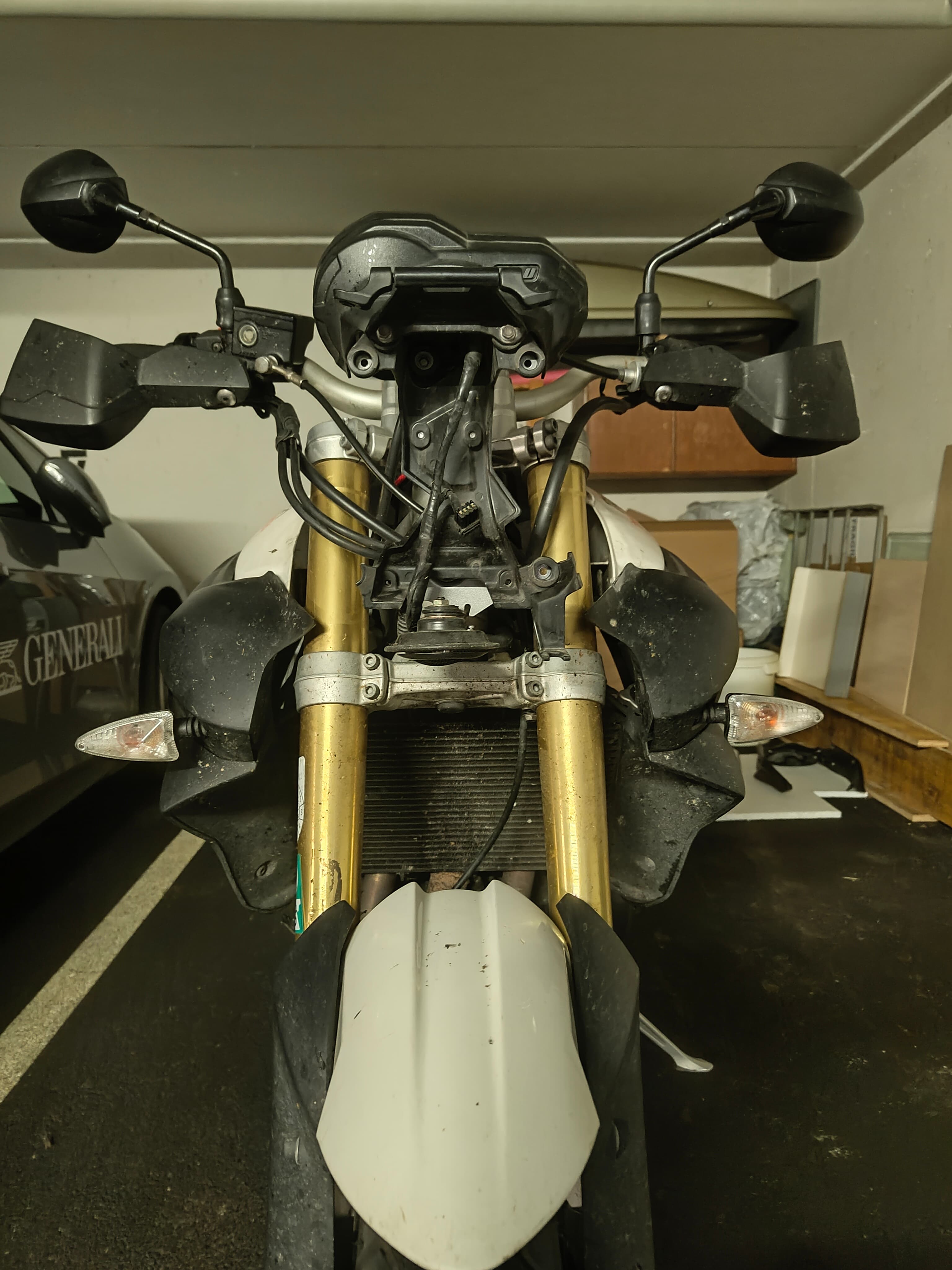 Tiger 800 — ohne Scheinwerfer